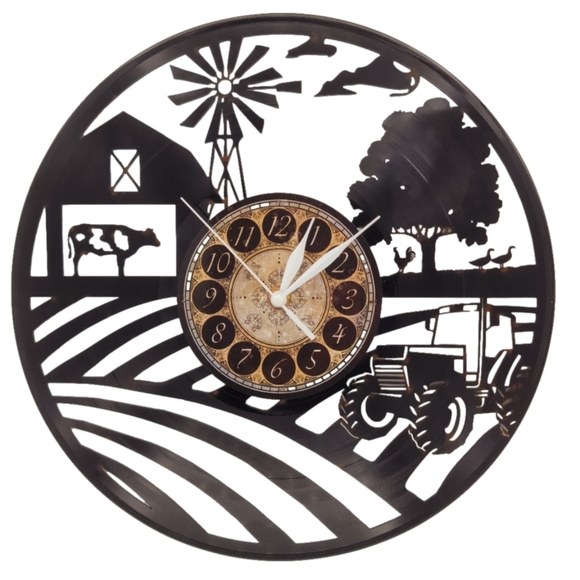 FARM vinyl record clock - Picture 1 of 2